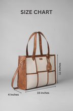 THE HOLLACE MULTIPLE CAMPARTMENTS TOTE