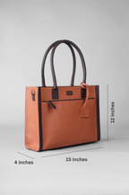 CARAMEL MOCHA TOTE