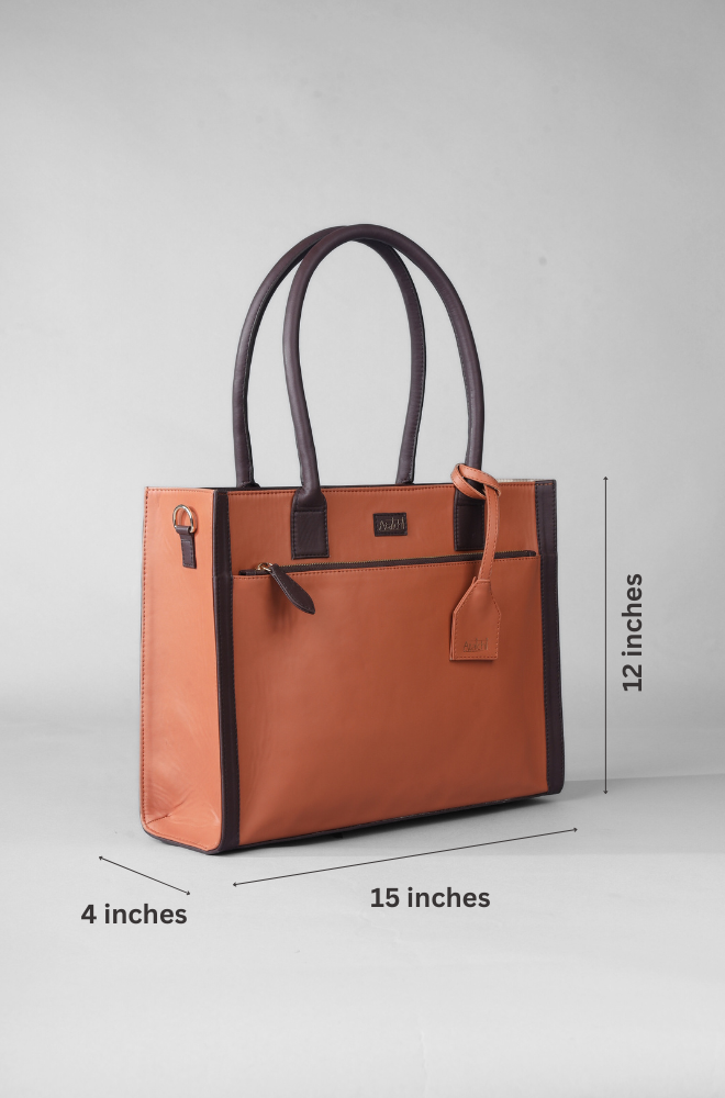 CARAMEL MOCHA TOTE