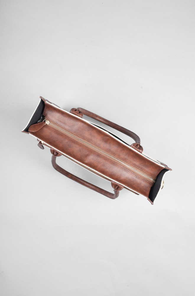 CARAMEL MOCHA TOTE