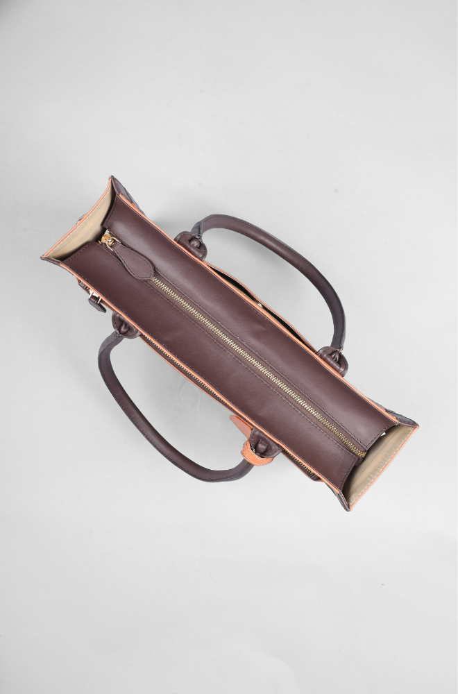 CARAMEL MOCHA TOTE