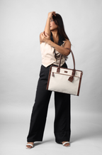 CARAMEL MOCHA TOTE